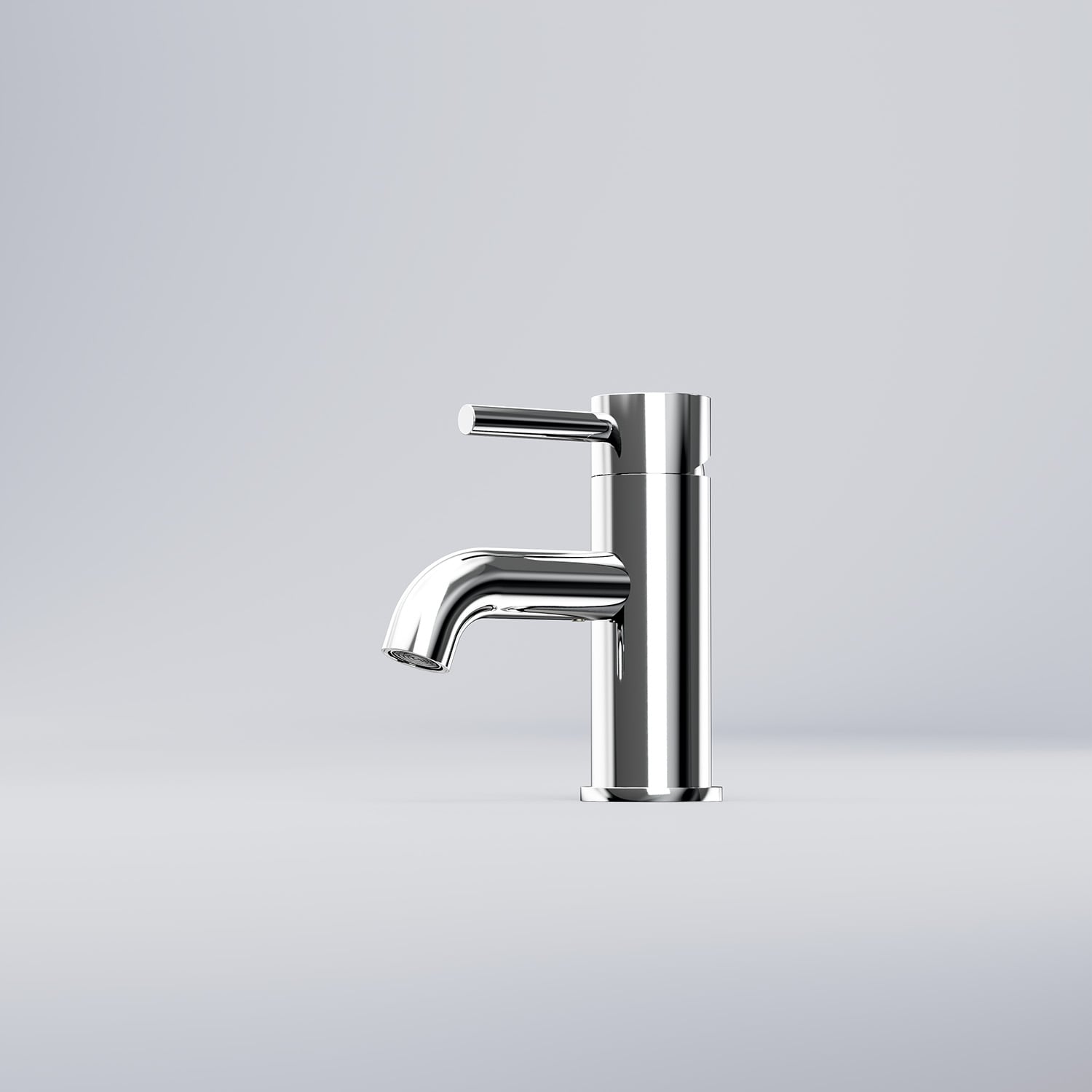 Steinberg Single Lever Brass Basin Faucet With Rigid Spout (Brushed Copper -100mm Projection)