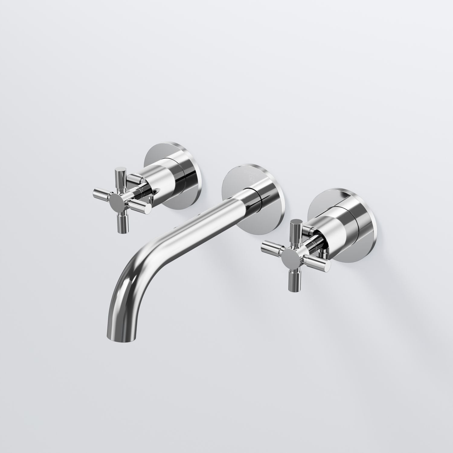 3-hole wall mounted basin mixer