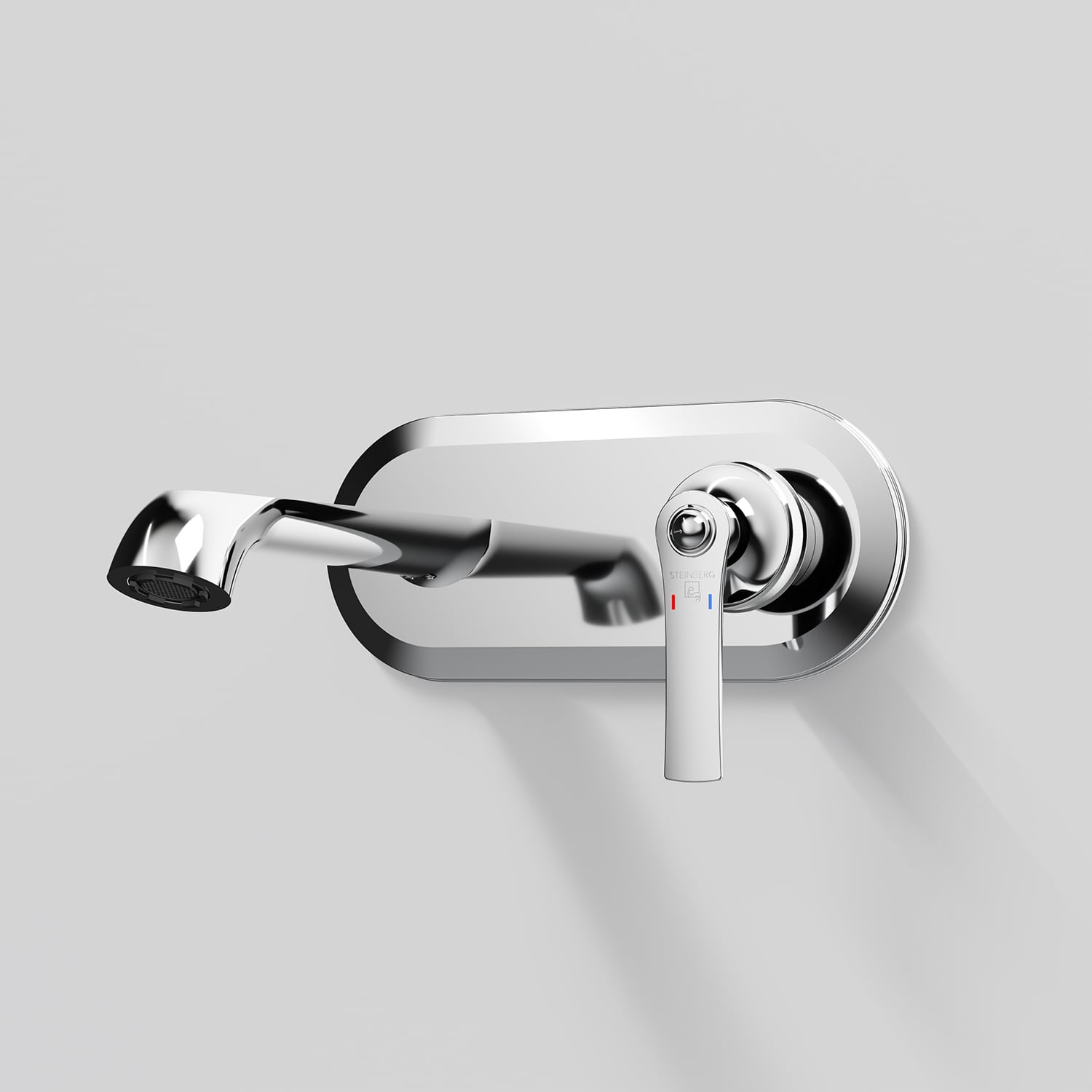 Wall mounted single lever basin mixer | Model 35018543