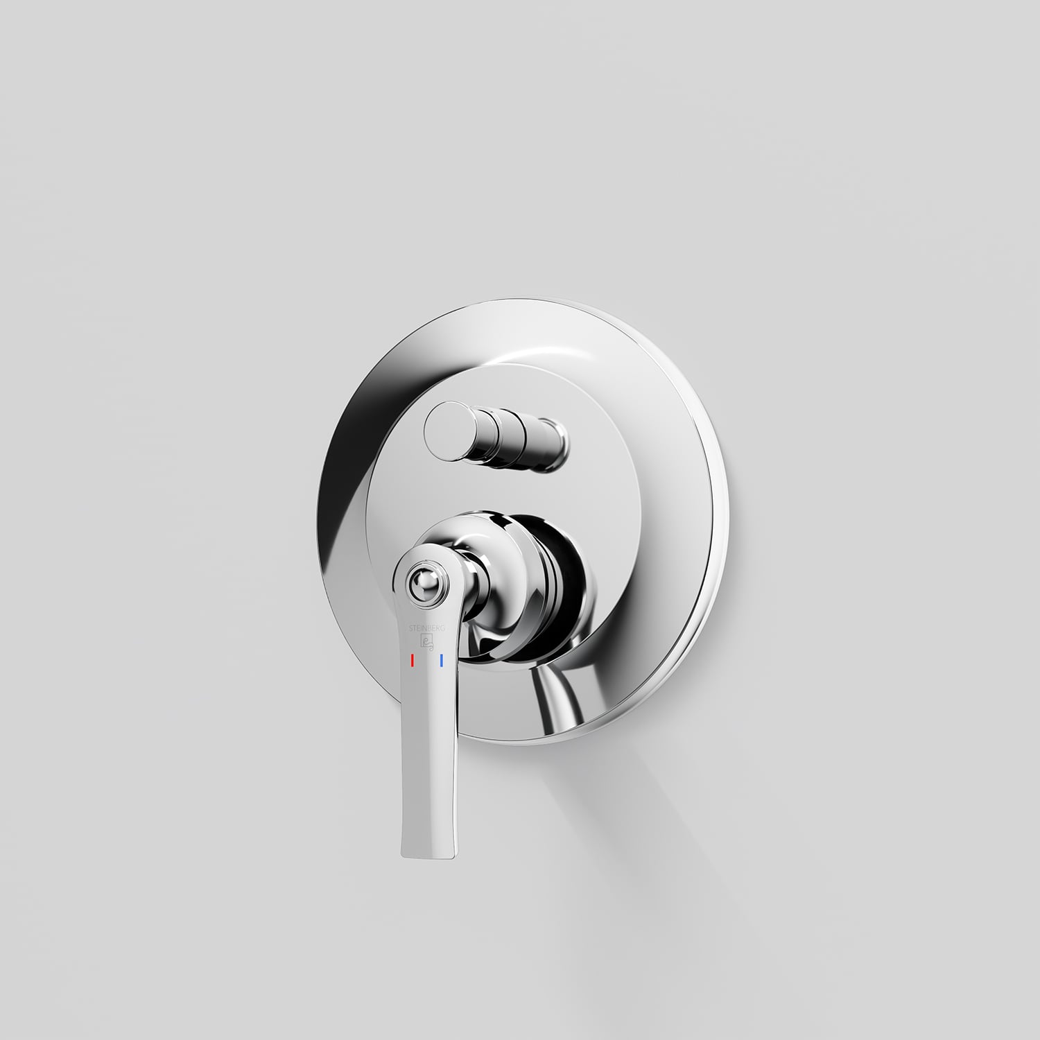 Finish set for single lever bath/shower mixer with diverter - Wall Mounted | Model 35021033