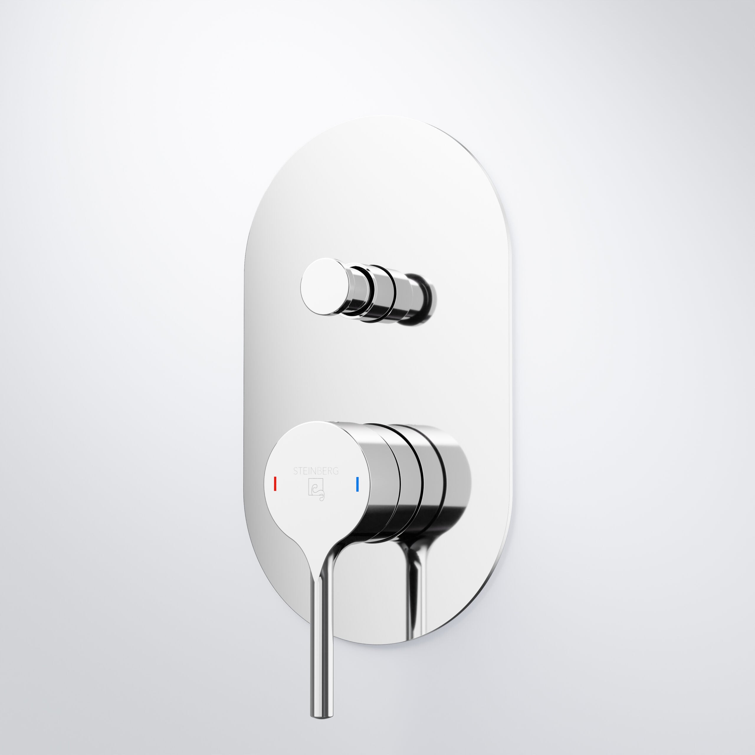 Finish set for bath/shower diverter mixer - Surface Mounting | Model 10121033