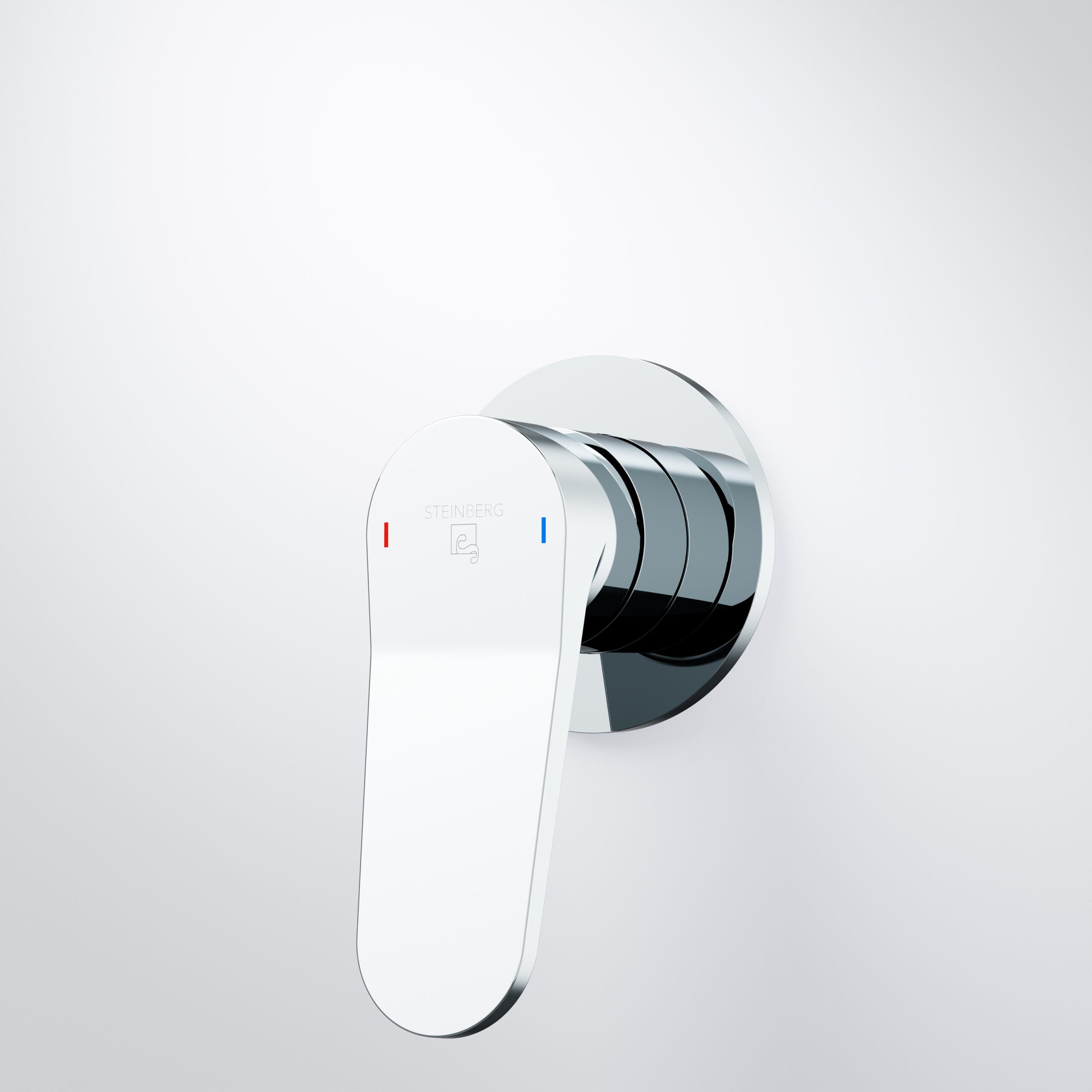 Shower mixer including concealed part - Surface Mounting | Model 34022503