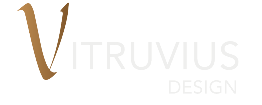 Vitruvius Design logo white