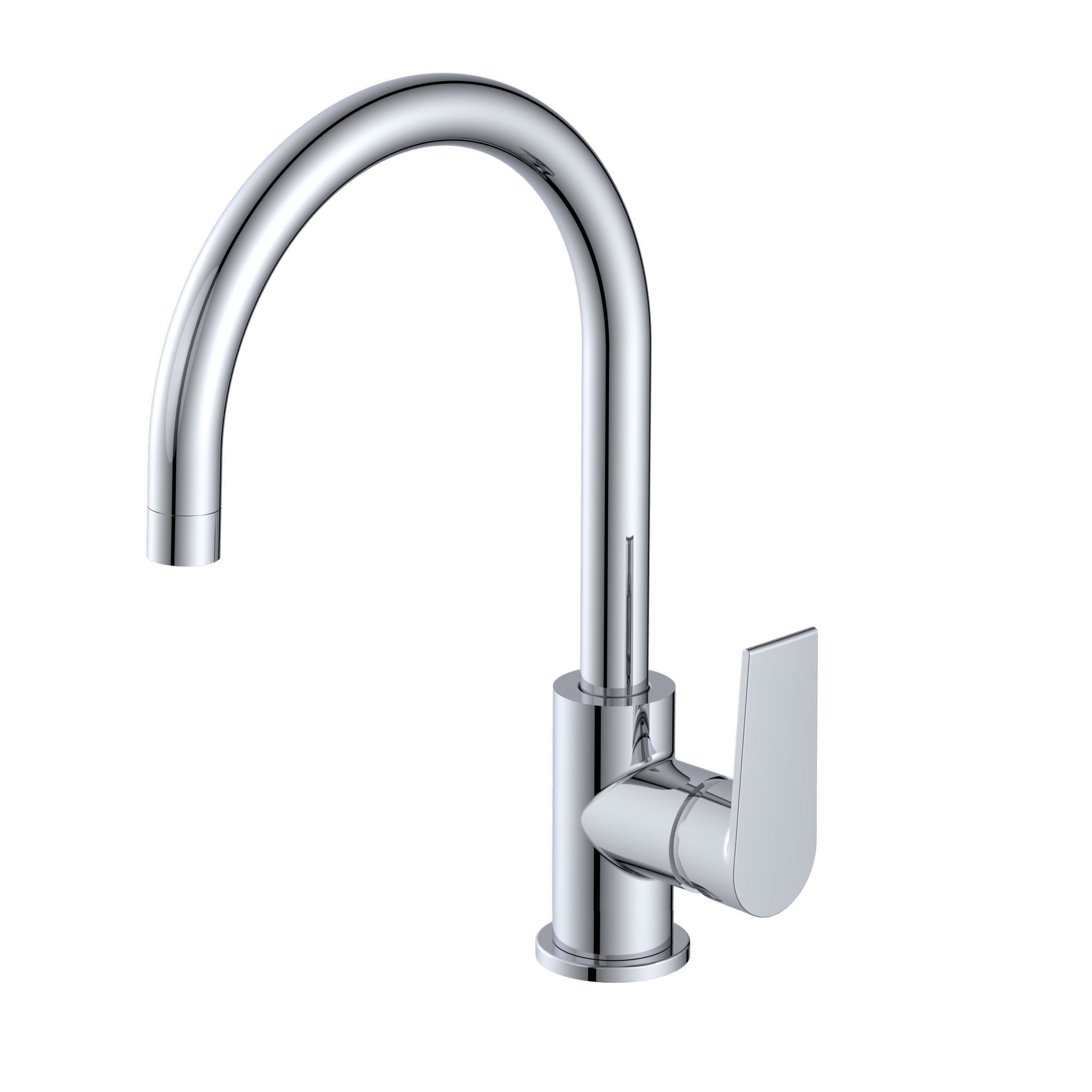 Single lever kitchen mixer with high swivel spout - Free Standing | Model 4566310