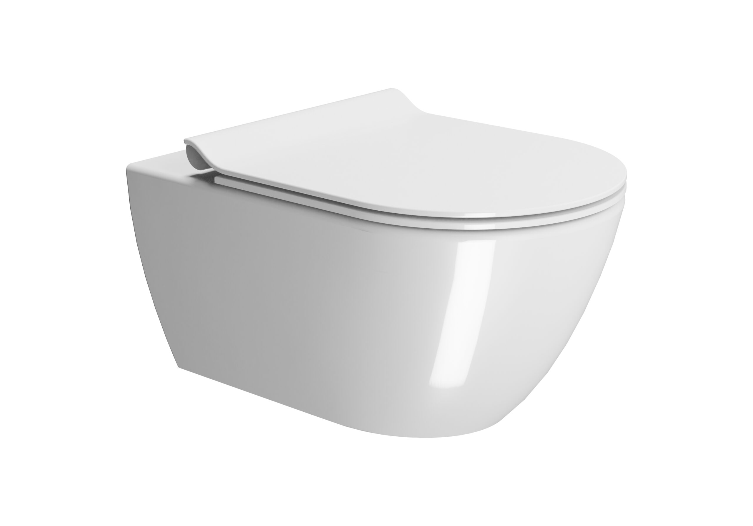 Wall-hung toilet with rimless Swirlflush® flushing system | Model 8815