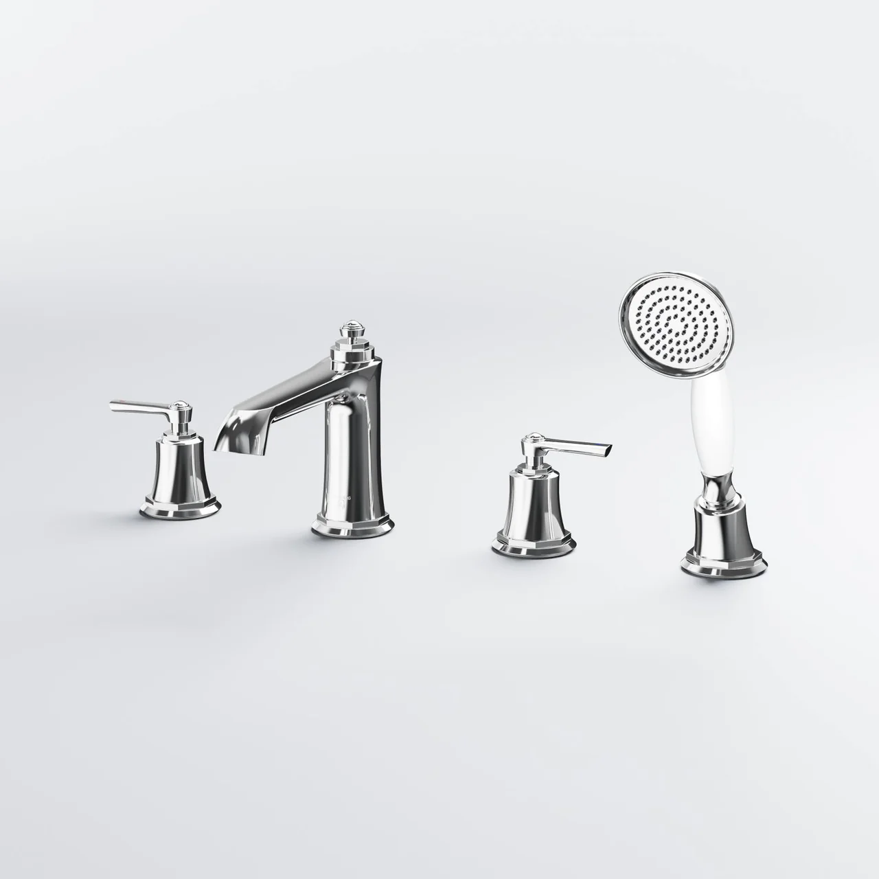 4 hole deck mounted bath mixer | Model 3502400