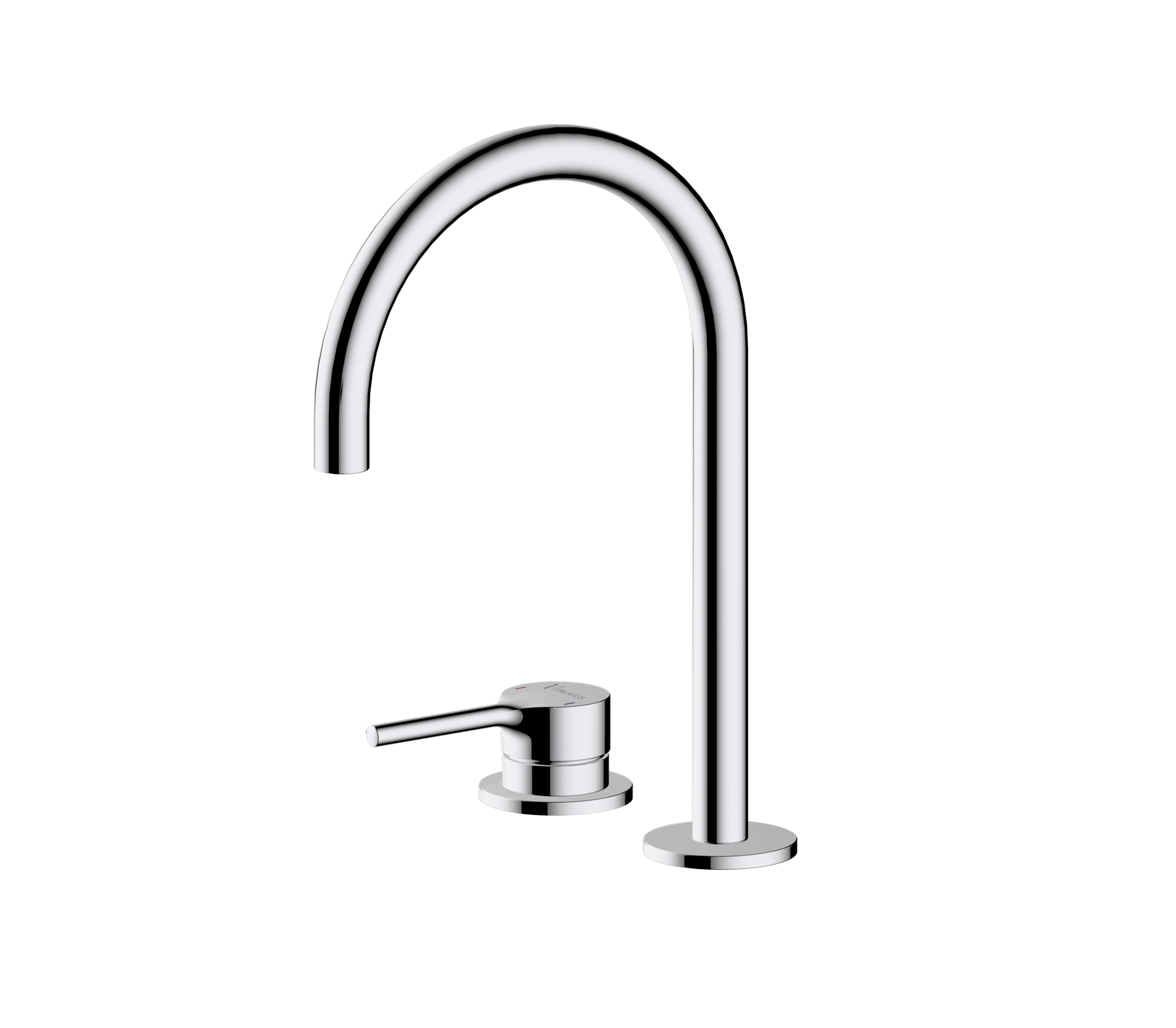 deck mounted basin mixer