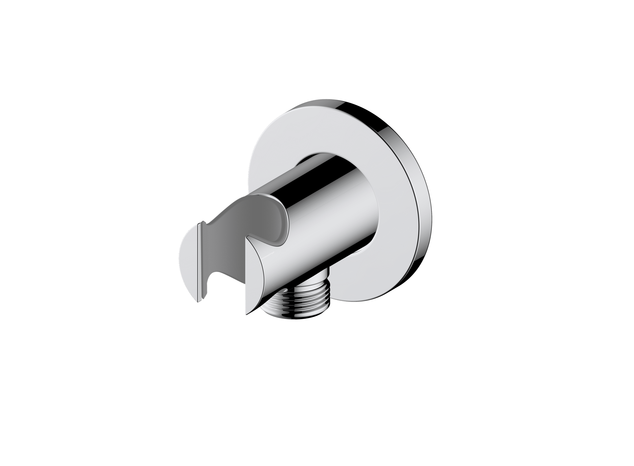 Wall outlet with intergrated handshower holder - Wall Mounted | Model 1019073