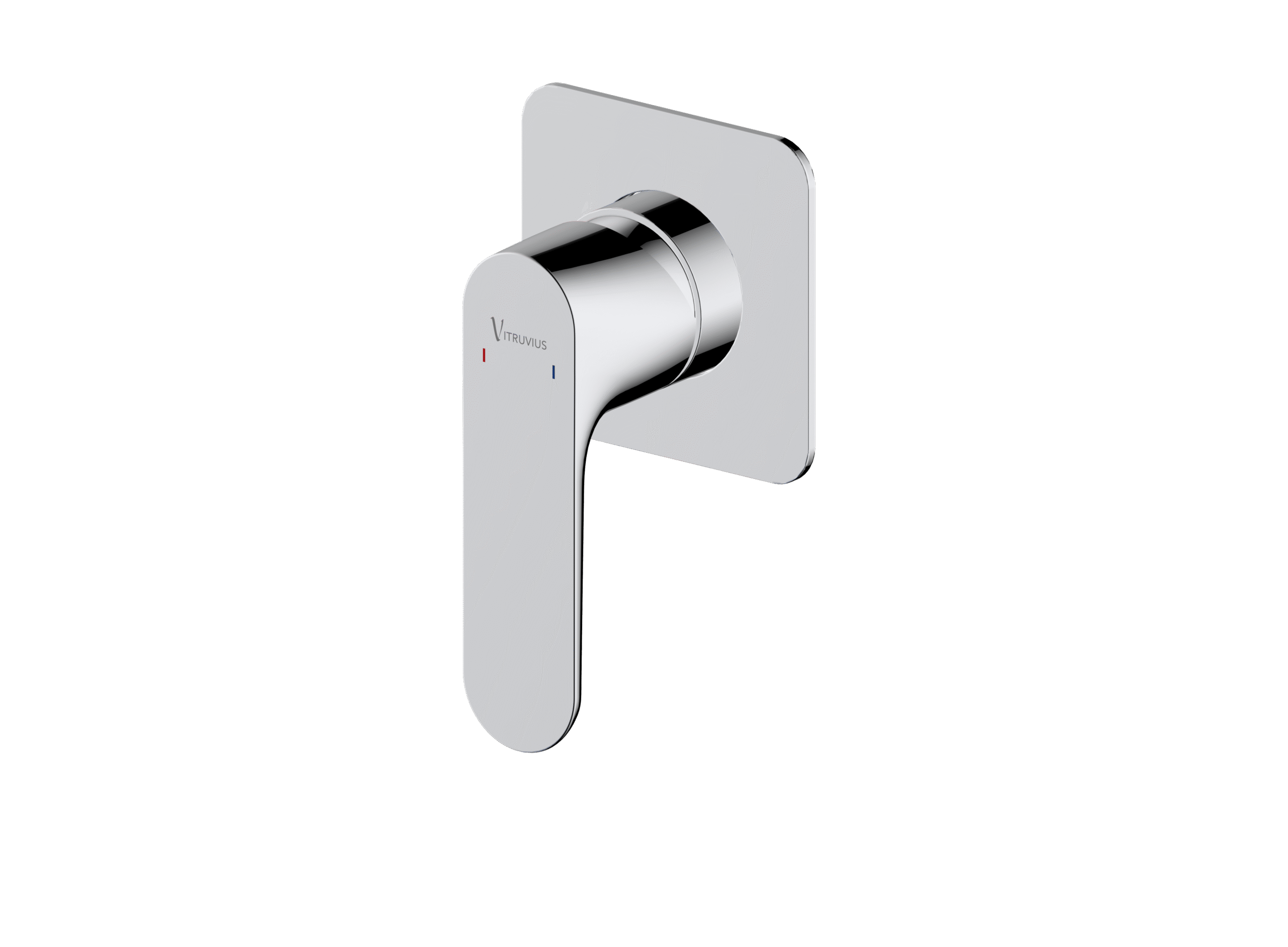 concealed shower mixer finish set