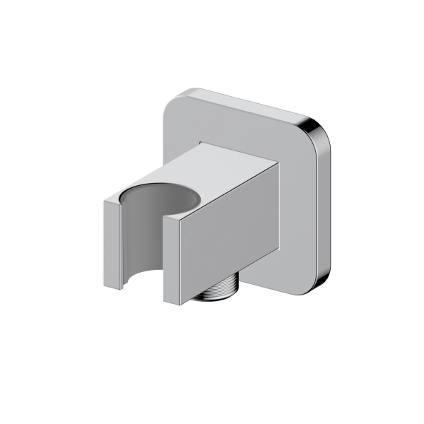 wall outlet with intergrated handshower holder