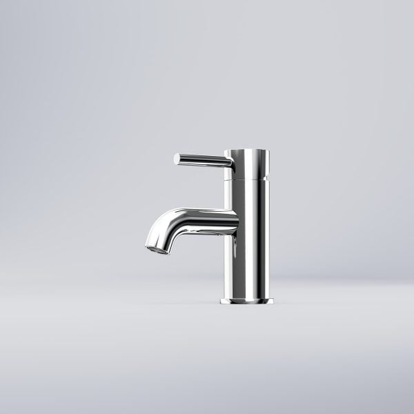 Steinberg Single Lever Brass Basin Faucet With Rigid Spout (Brushed Copper -100mm Projection)