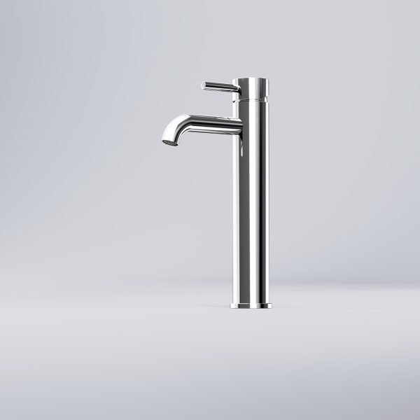 Steinberg Single Lever Brass Basin Faucet With Rigid Spout (Brushed Copper - 128mm Projection)