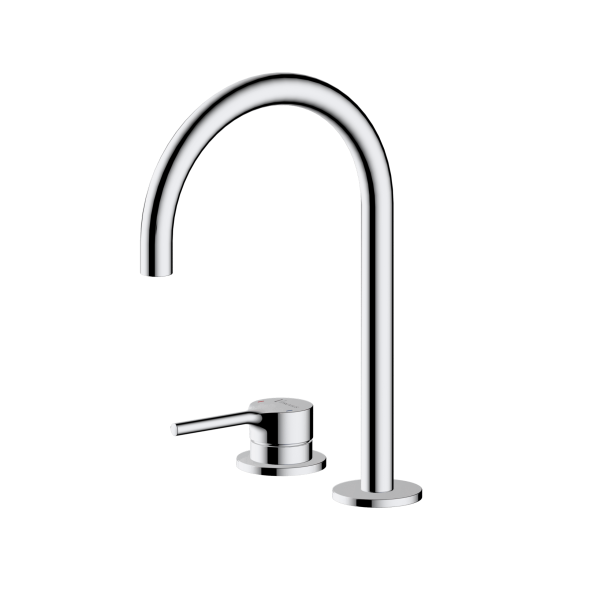 deck mounted basin mixer