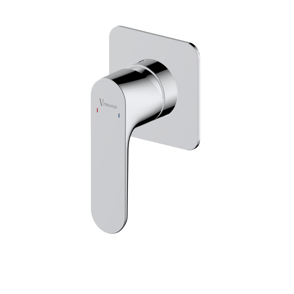 concealed shower mixer finish set